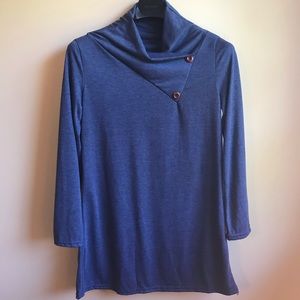Lightweight Blue Sweatshirt